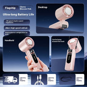 New Handheld Cooling Fan Foldable Portable Portable Small Mini Outdoor Halter Fan