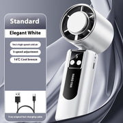 New Handheld Cooling Fan Foldable Portable Portable Small Mini Outdoor Halter Fan