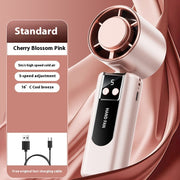 New Handheld Cooling Fan Foldable Portable Portable Small Mini Outdoor Halter Fan