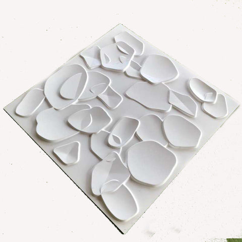 3D Wall Panels PVC Three-dimensional Backdrop Waterproof