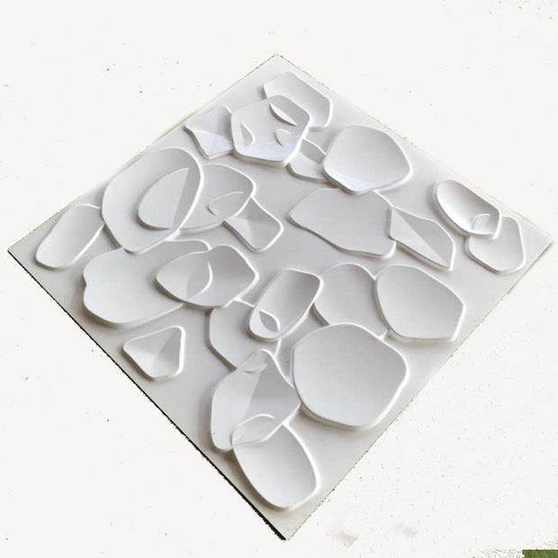 3D Wall Panels PVC Three-dimensional Backdrop Waterproof