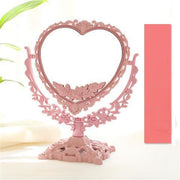 With the Princess Mirror European-style Makeup Mirror New Retro Mirror