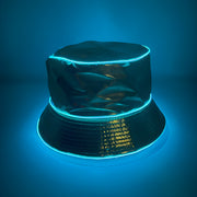Bar Disco Glowing Bucket Hat Halloween Party LED Light
