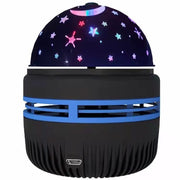 LED Star Galaxy Projector Lamp Spotlight Colorful Rotating Magic Ball Bedroom Atmosphere Lamp Bar KTV Disco Party Stage Light
