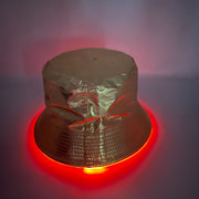 Bar Disco Glowing Bucket Hat Halloween Party LED Light